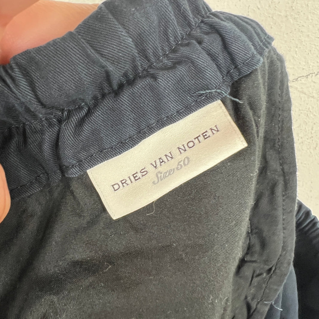 Dries Van Noten Navy Lounge Pants