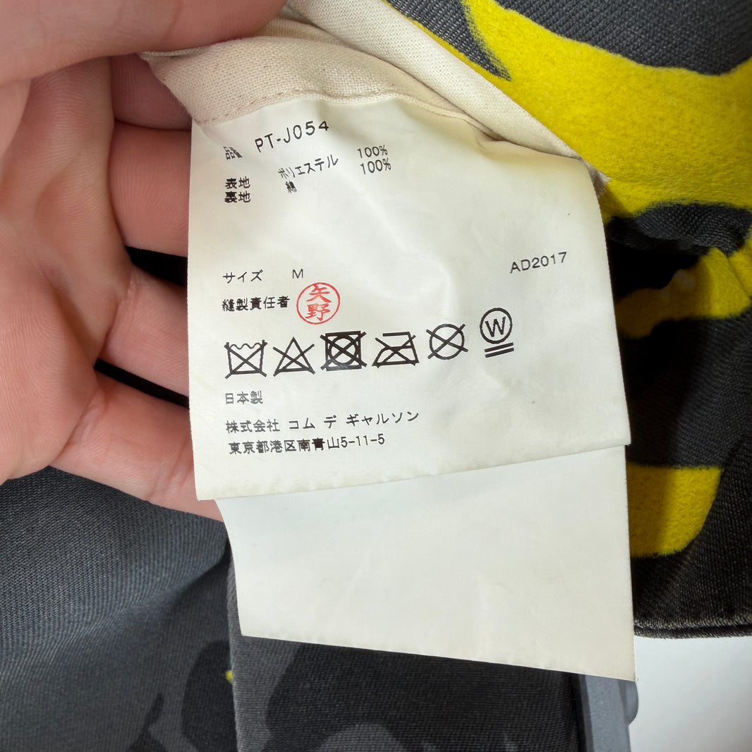 CDG Homme Plus Yellow Camo Car Mold Blazer