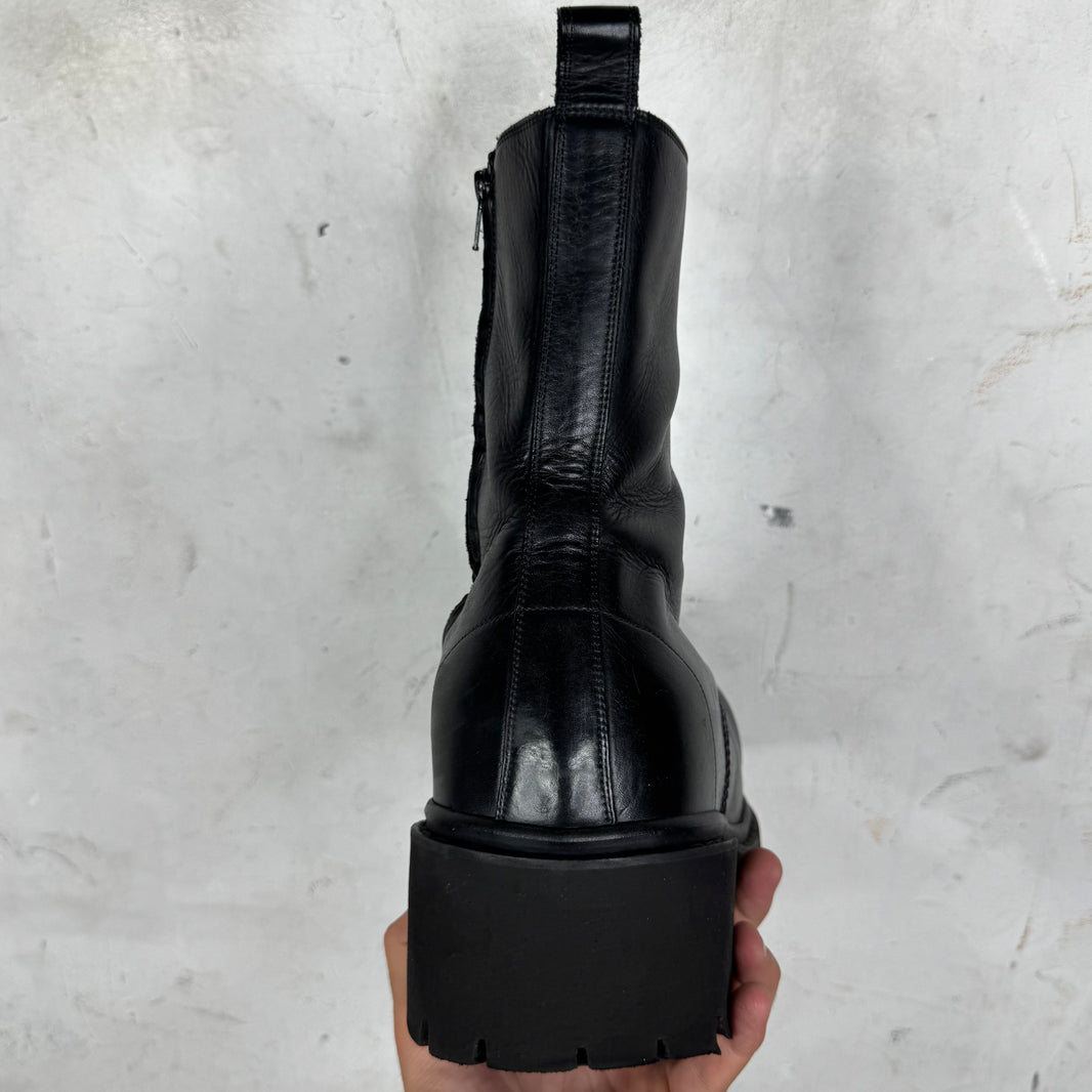 Balenciaga Leather Stomper Boots