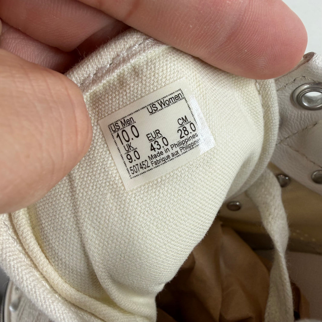 Vans White Pearlized Style 36 Sneakers