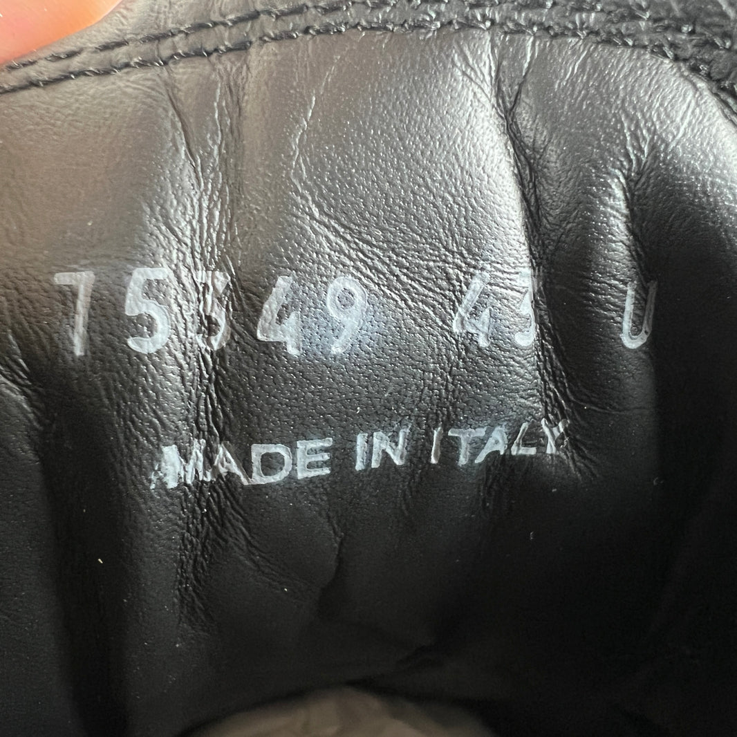 Rick Owens Black Minimal Sneakers