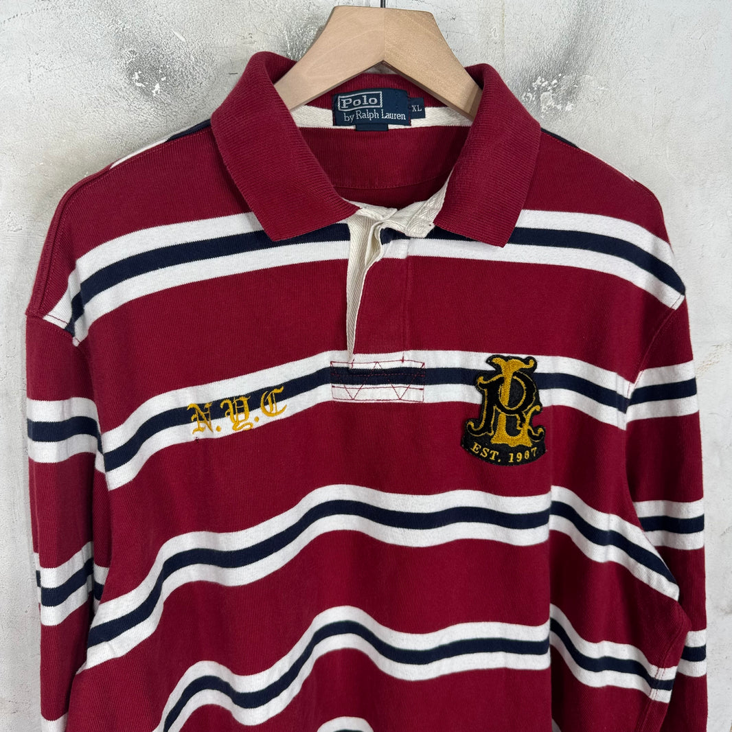Ralph Lauren Striped PRL NYC Rugby