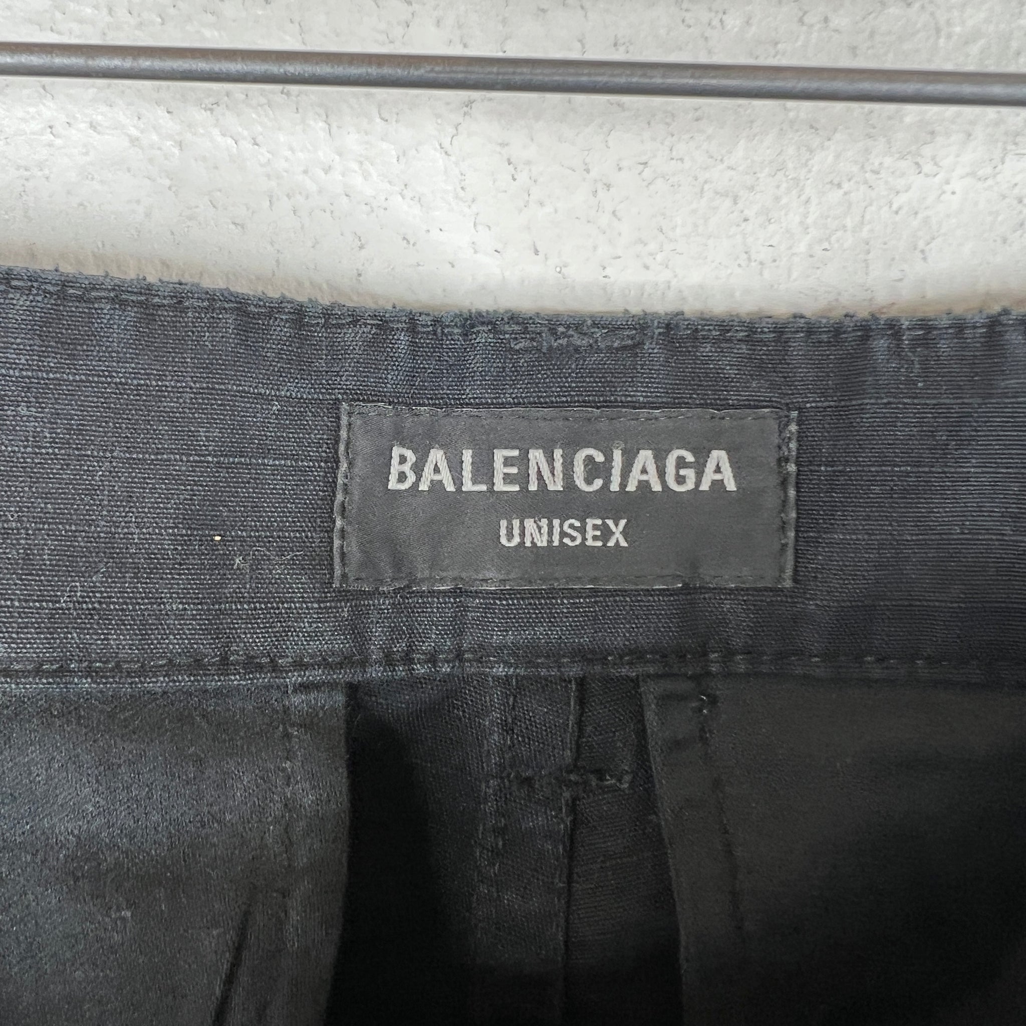 Balenciaga Black Convertible Cargo Pants