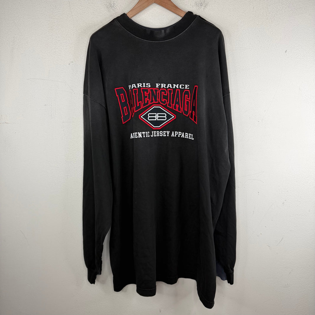 Balenciaga Sample Split Jersey Unity L/S T-Shirt