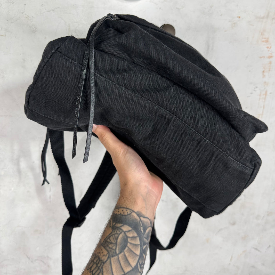 Balenciaga Canvas Logo Backpack
