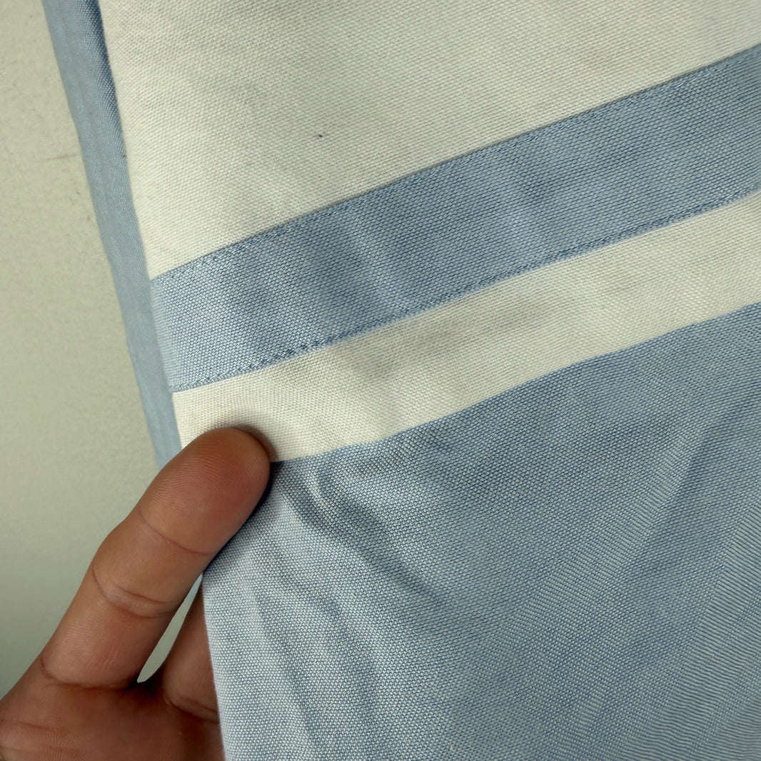 Marni Double Striped Blue Button Up LS Shirt