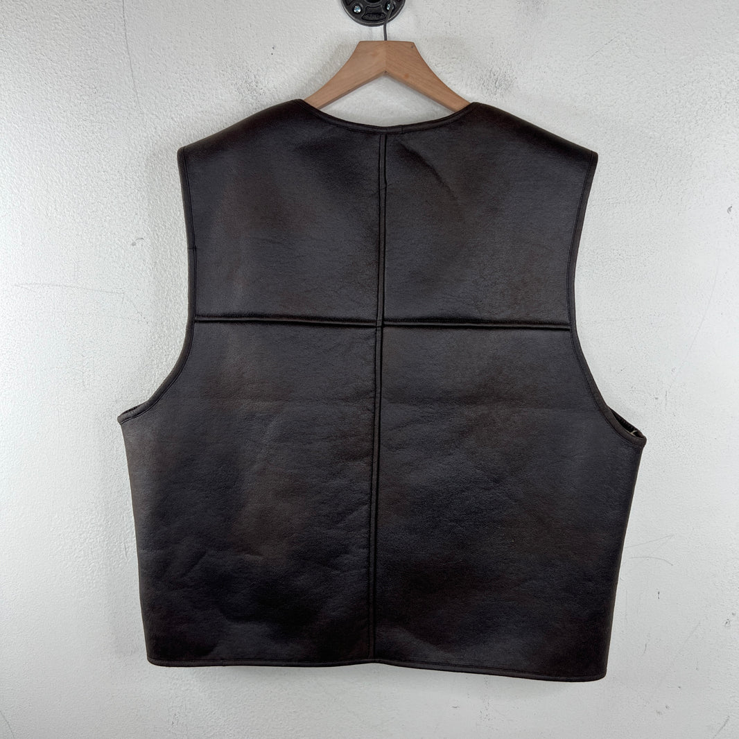 Supreme Faux Leather Vest