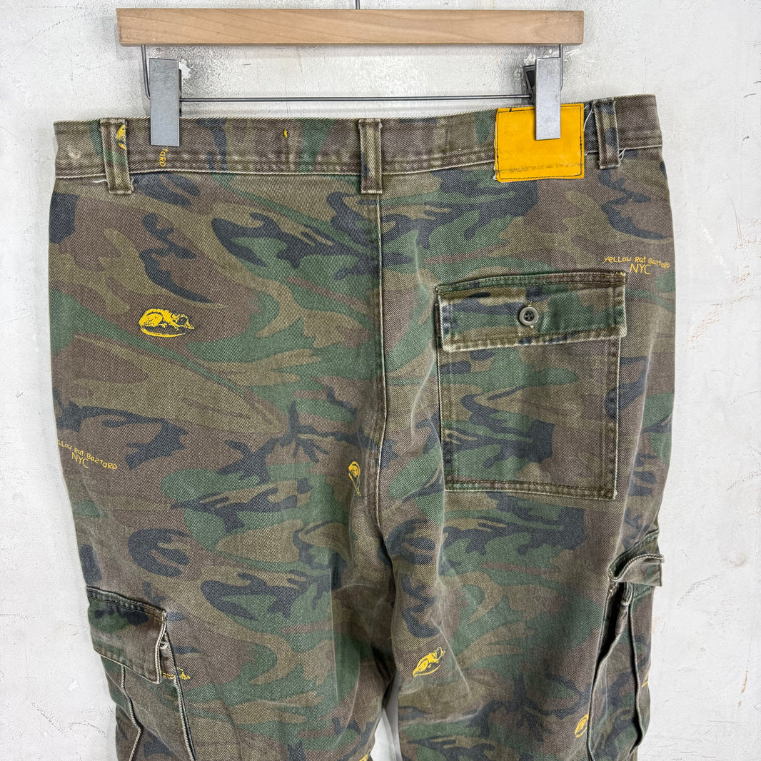 Yellow Rat Bastard Camo Cargos