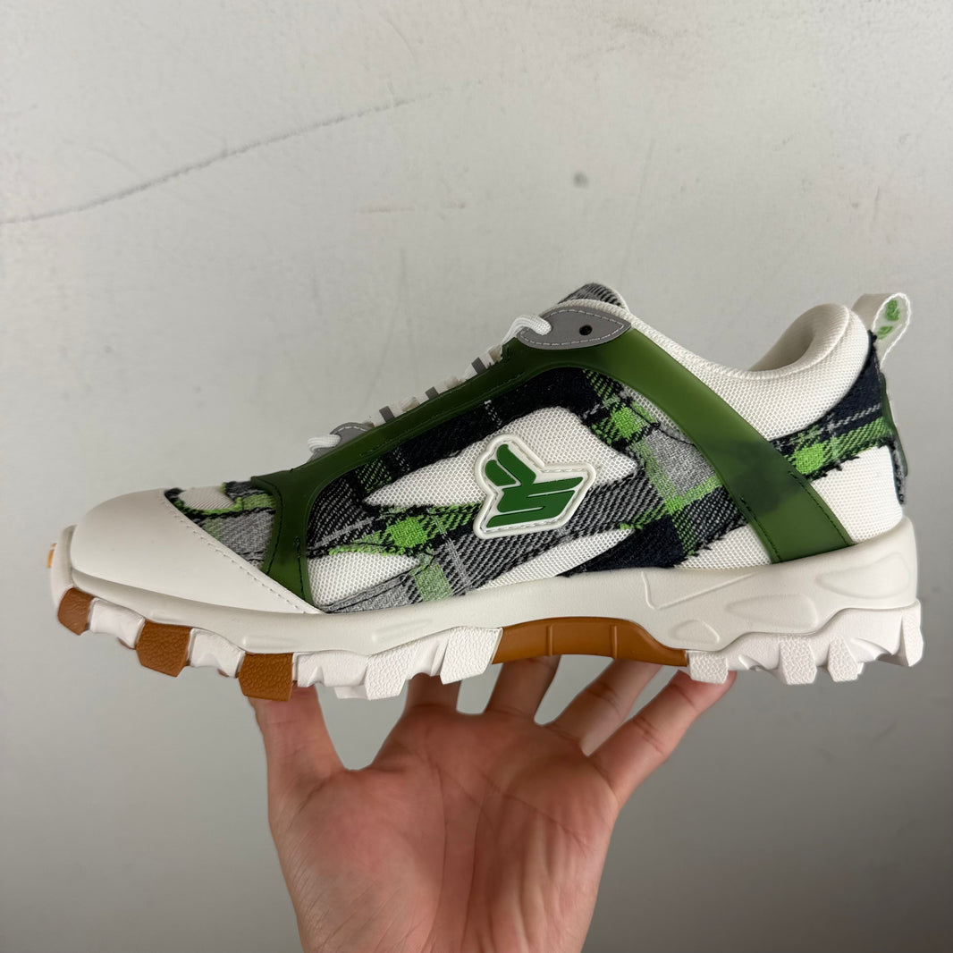 Sicko Eric Emanuel F&F White/Green Hiking Shoes