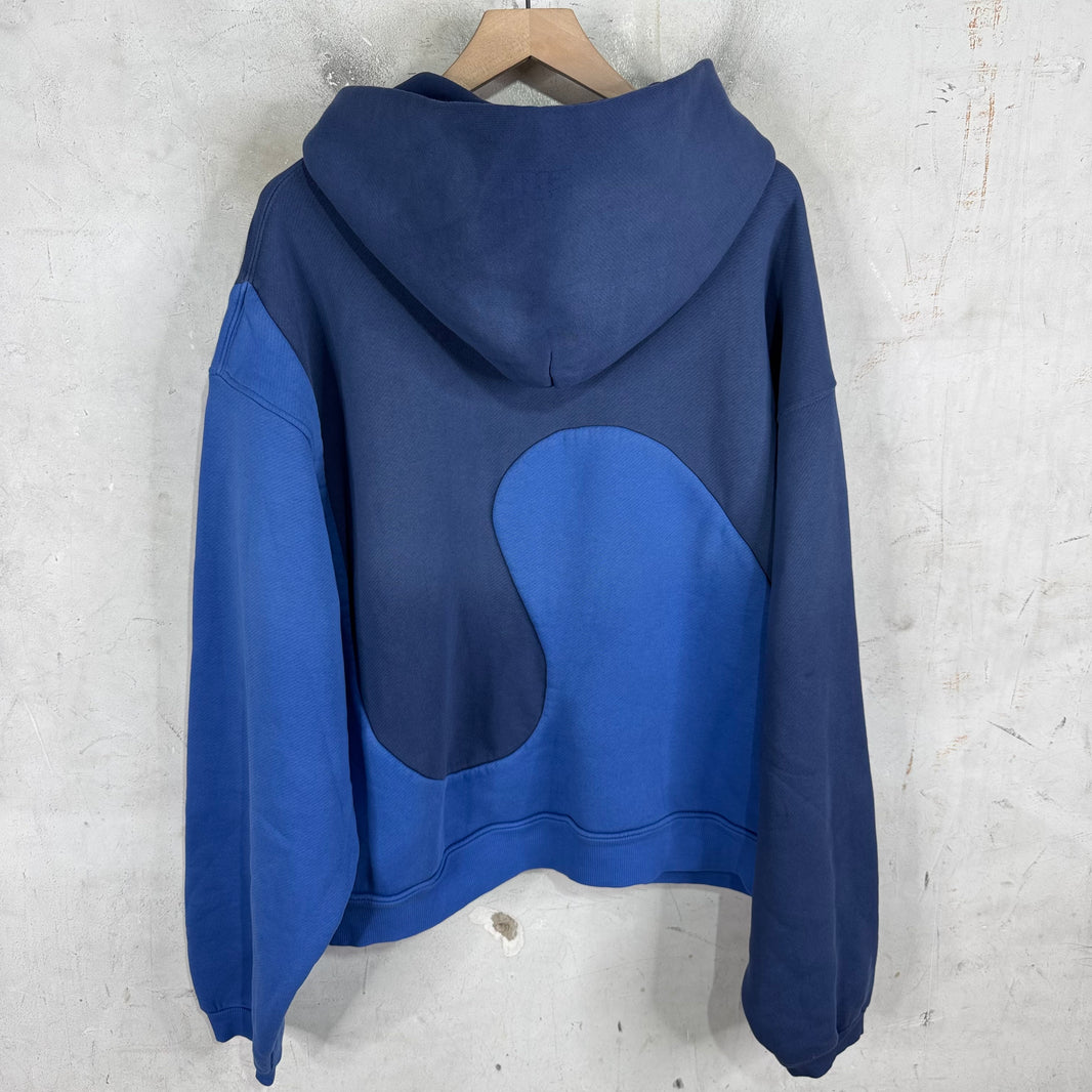 ERL Blue Swirl Hoodie