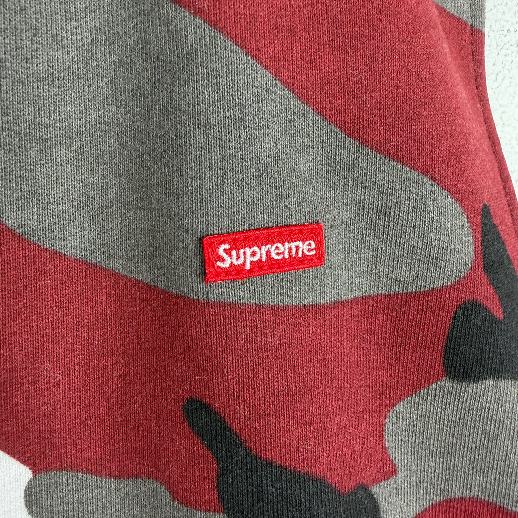 Supreme Red Camo Small Bogo Sweatpants