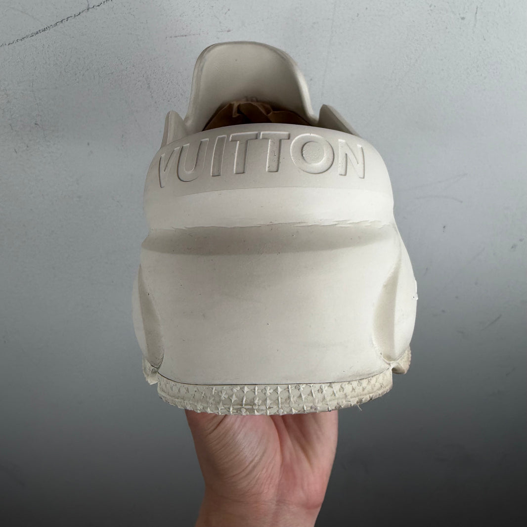Louis Vuitton White Shark Mules