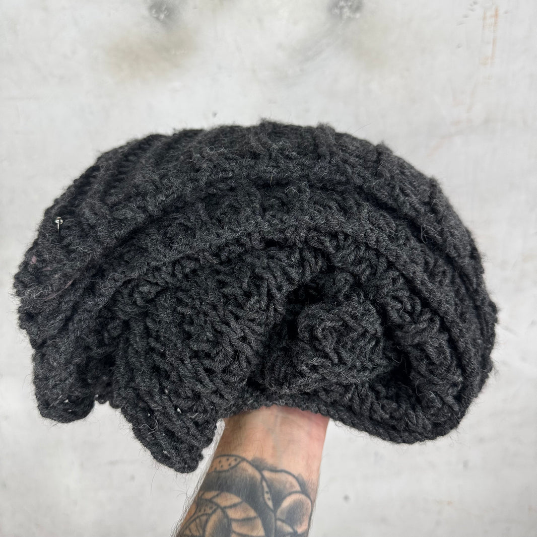 Rick Owens Plinth Knitted Jumbo Scarf