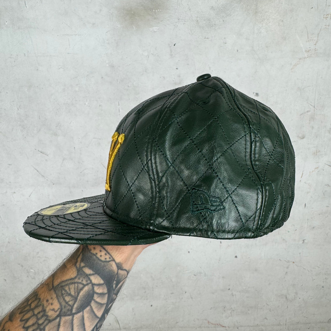 Supreme Leather NY Fitted Hat