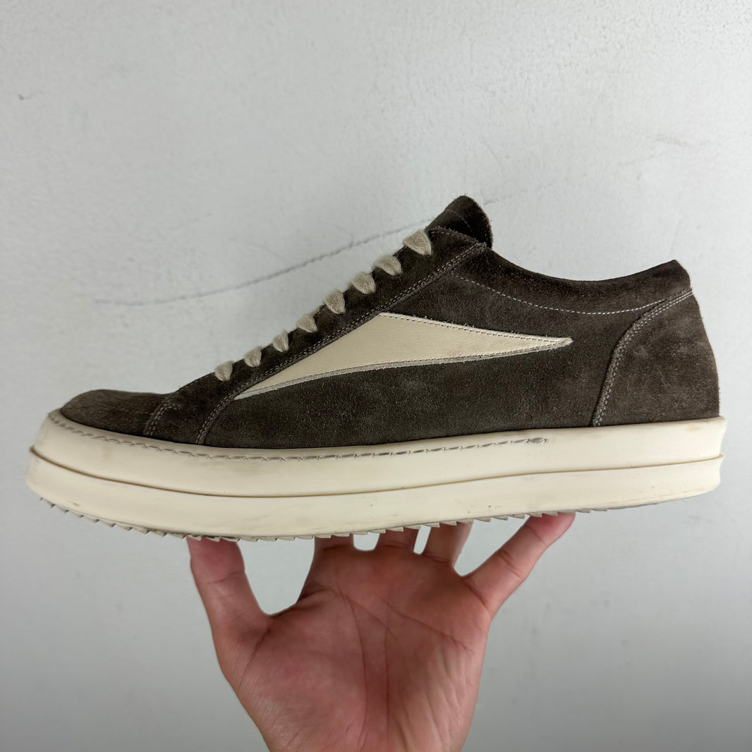 Rick Owens Dust Suede Vintage Sneakers