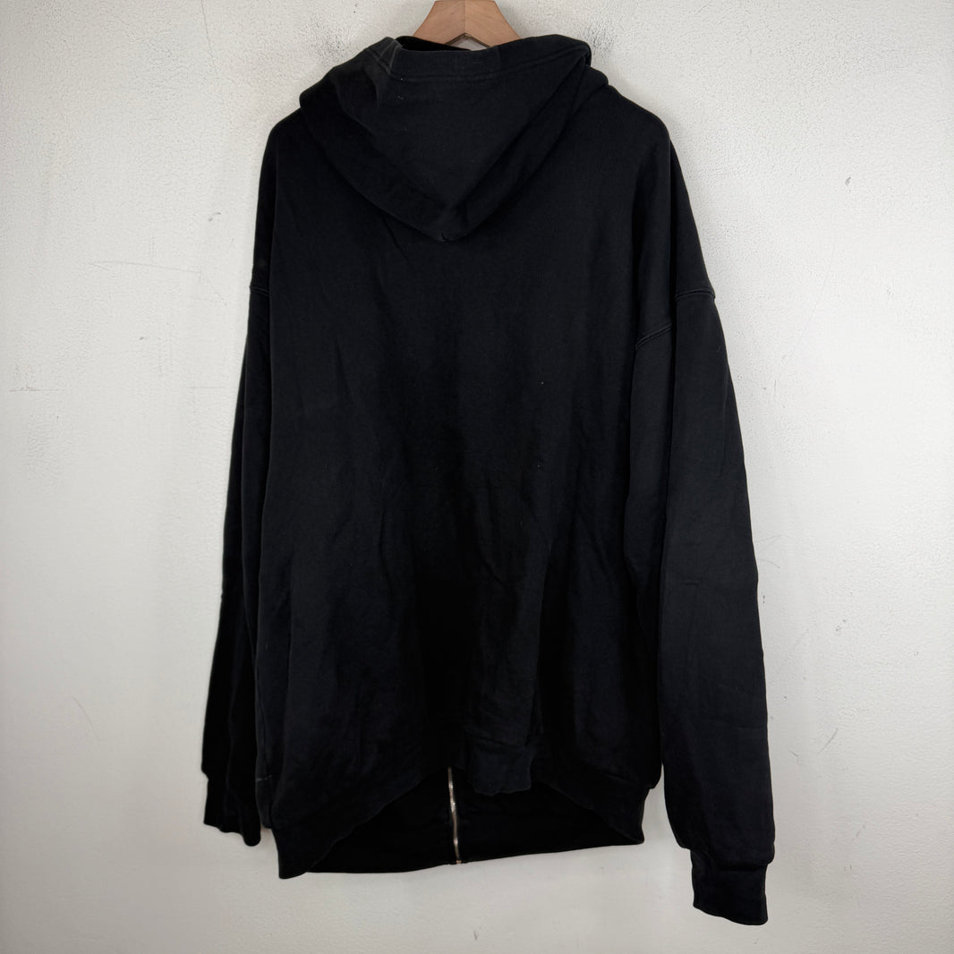 Balenciaga Heavy Thick Zip-Up Hoodie