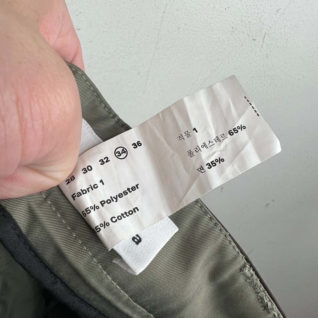 FFFPostalservice Two Tone V2.5 Flared Cargo Pants