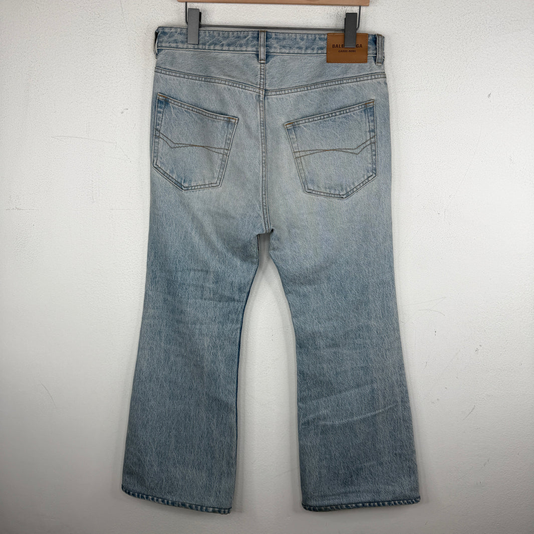 Balenciaga Altered Garde-Robe Flared Jeans