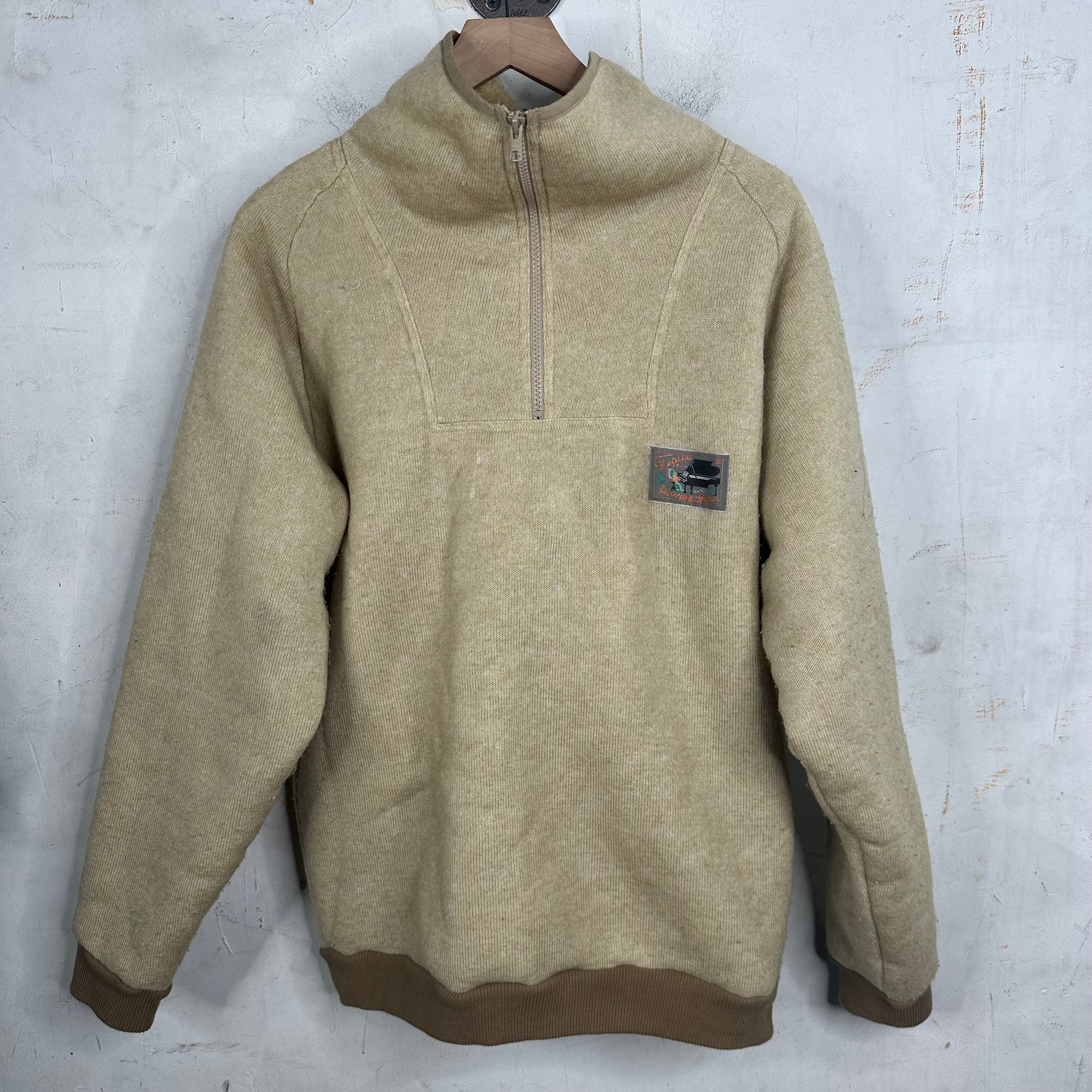 Kapital Insulator Quarter Zip Sweater