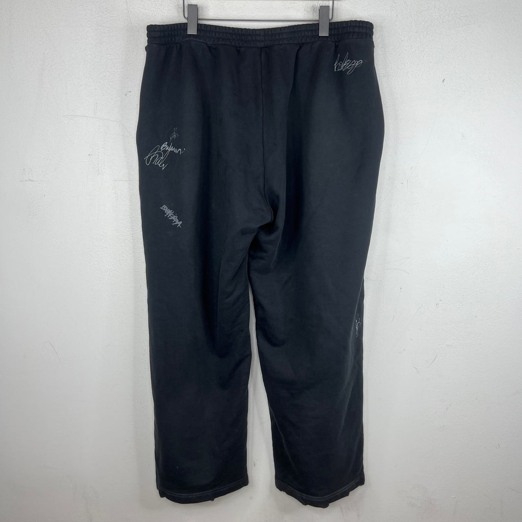 Balenciaga Banana Autograph Baggy Sweatpants