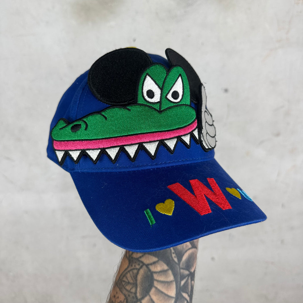 Walter Van Beirendonck Gator Embroidered Hat