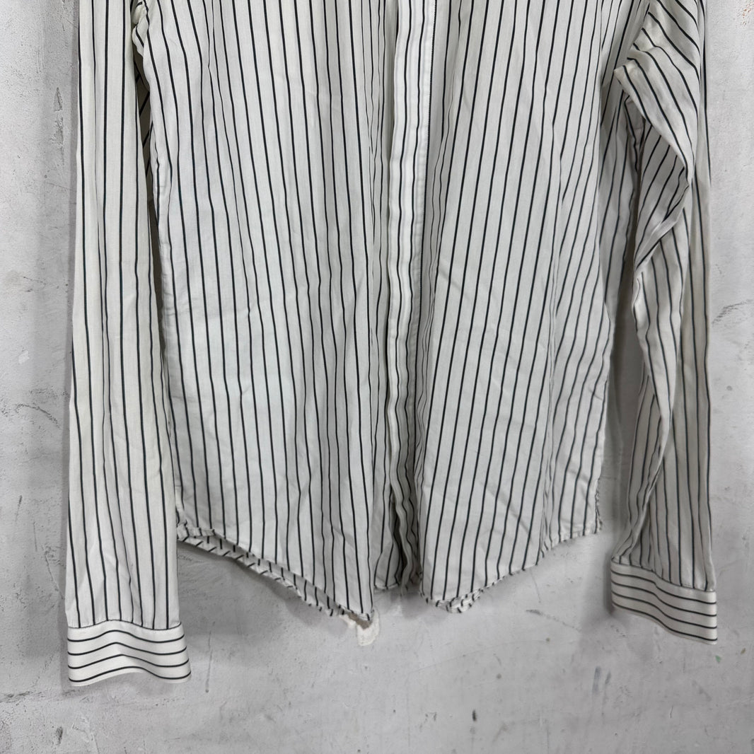 Dior Striped LS Button Up
