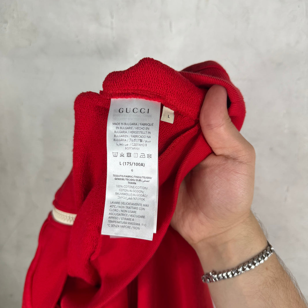 Gucci Red Employee Track Jacket