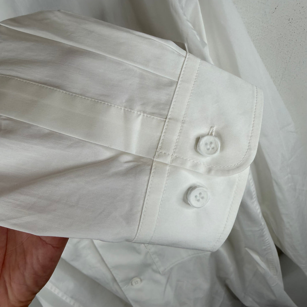 Y-3 White Button Up Shirt