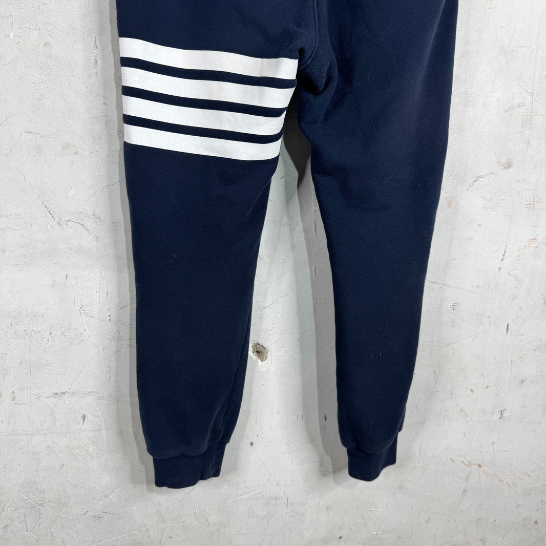 Thom Browne Navy Track Pants