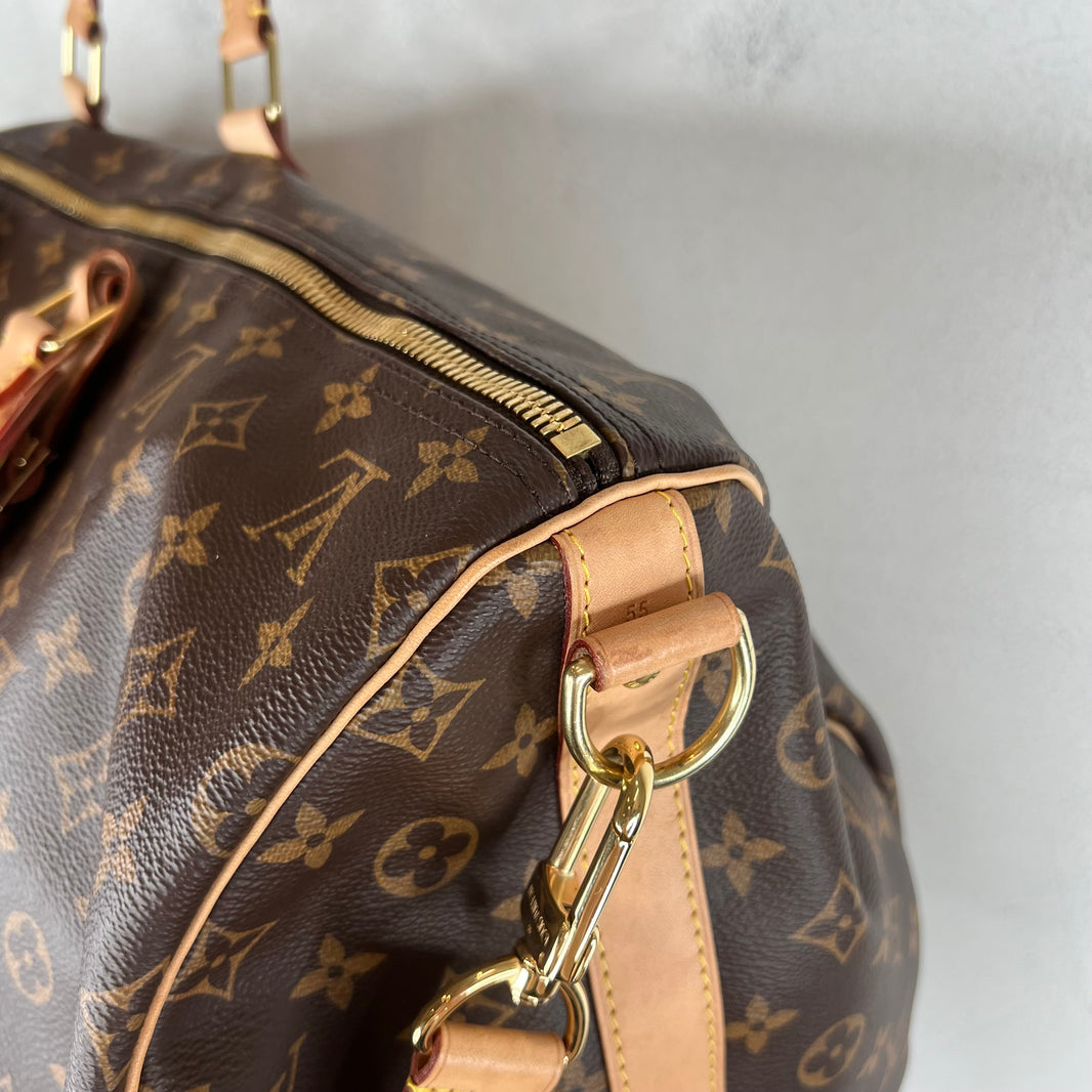 Louis Vuitton Sample Monogram Keepall 55 Dufffle Bag