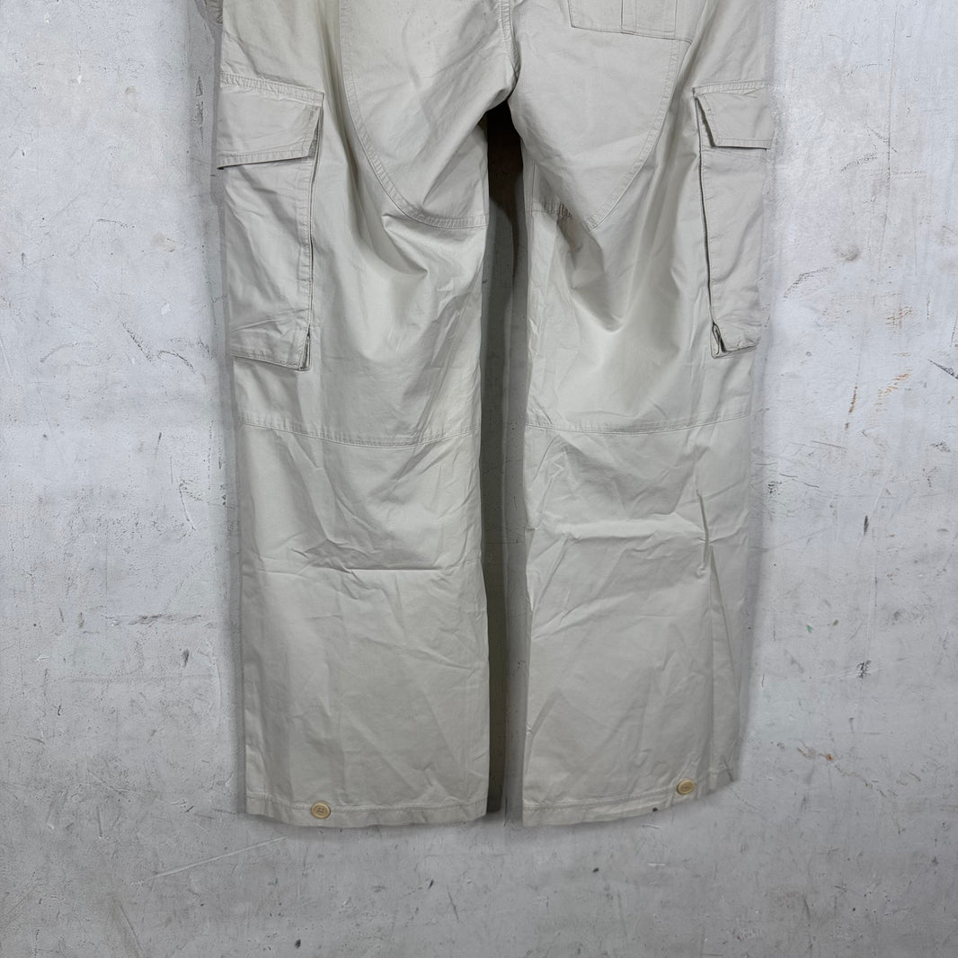 Prada Beige Low Rise Cargos