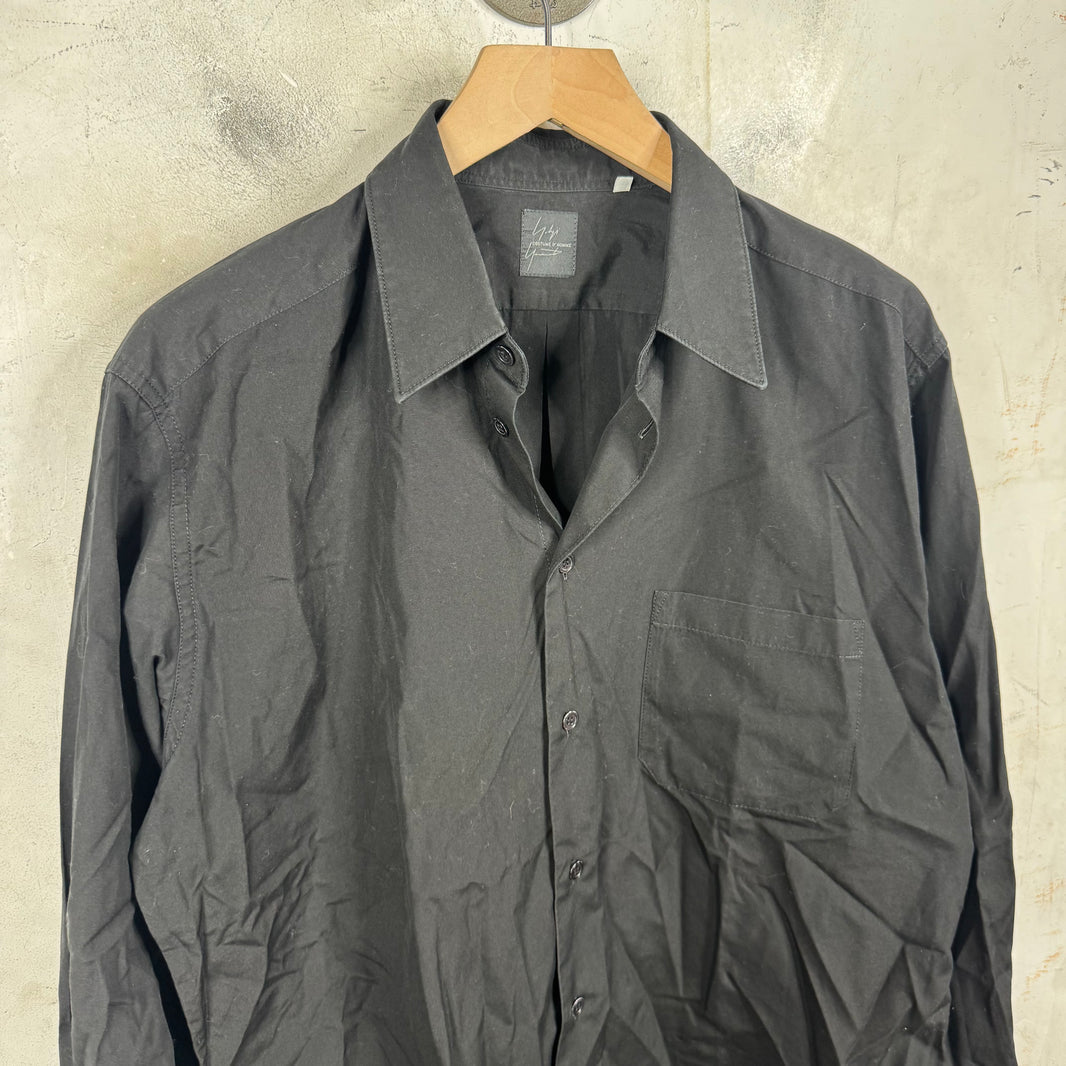 Yohji Yamamoto External Pocket LS Button Up Shirt