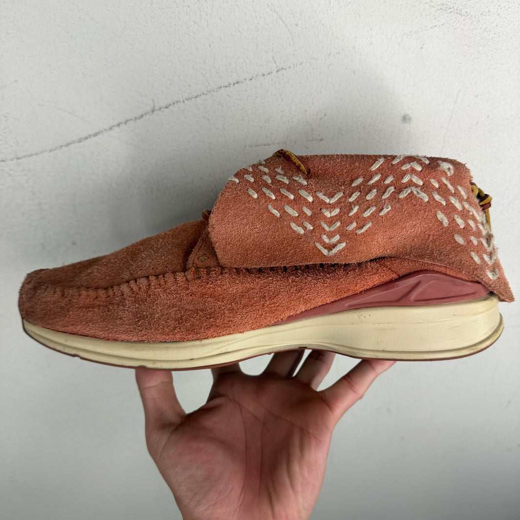 Visvim Pink Suede FBT Sneakers