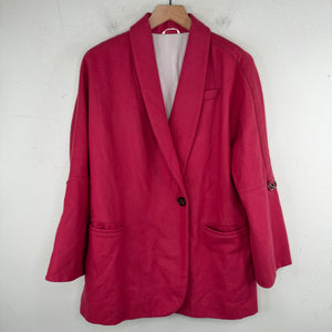 Brunello Cucinelli Pink Wool Blazer