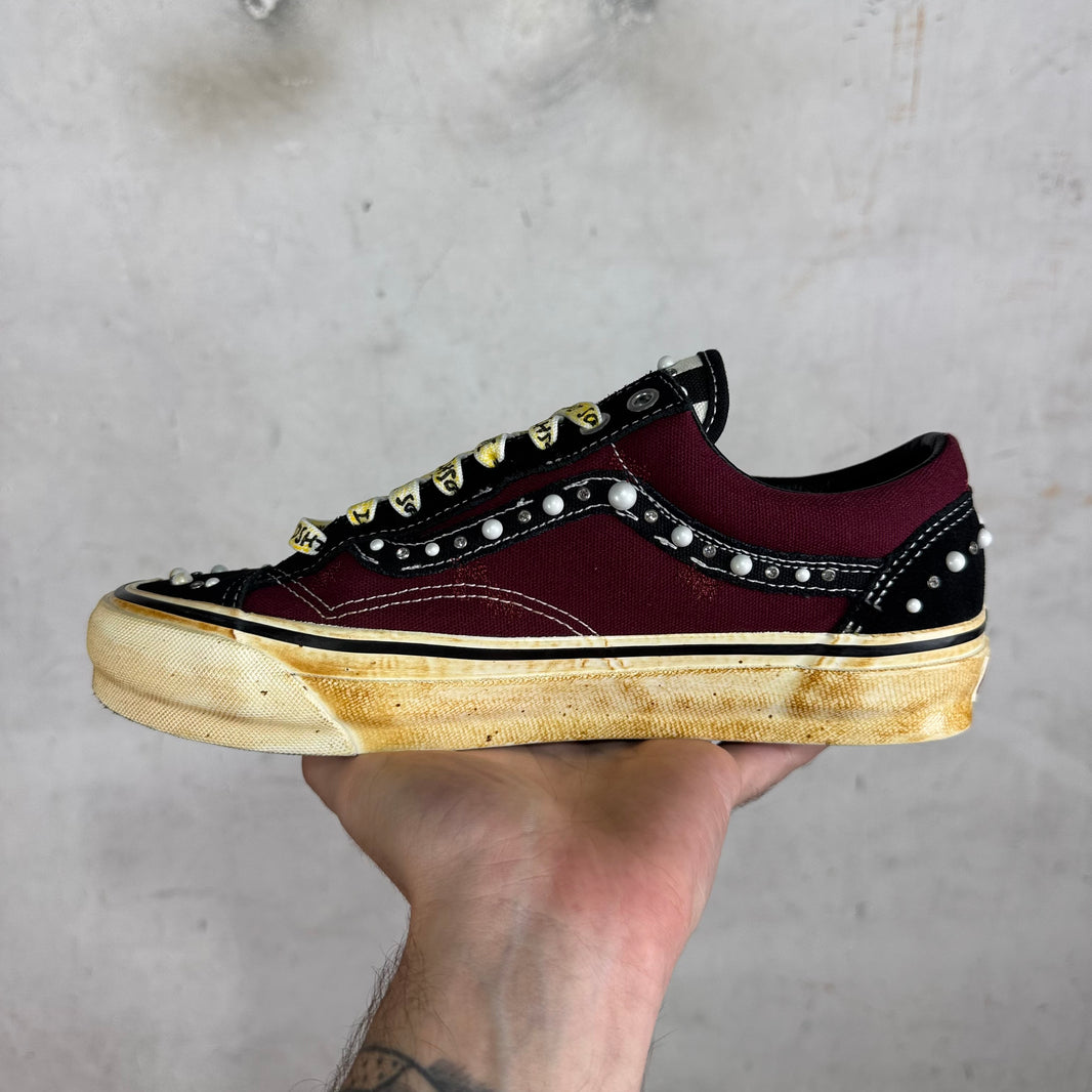 Vans x Satoshi Burgundy Pearlized Old Skools