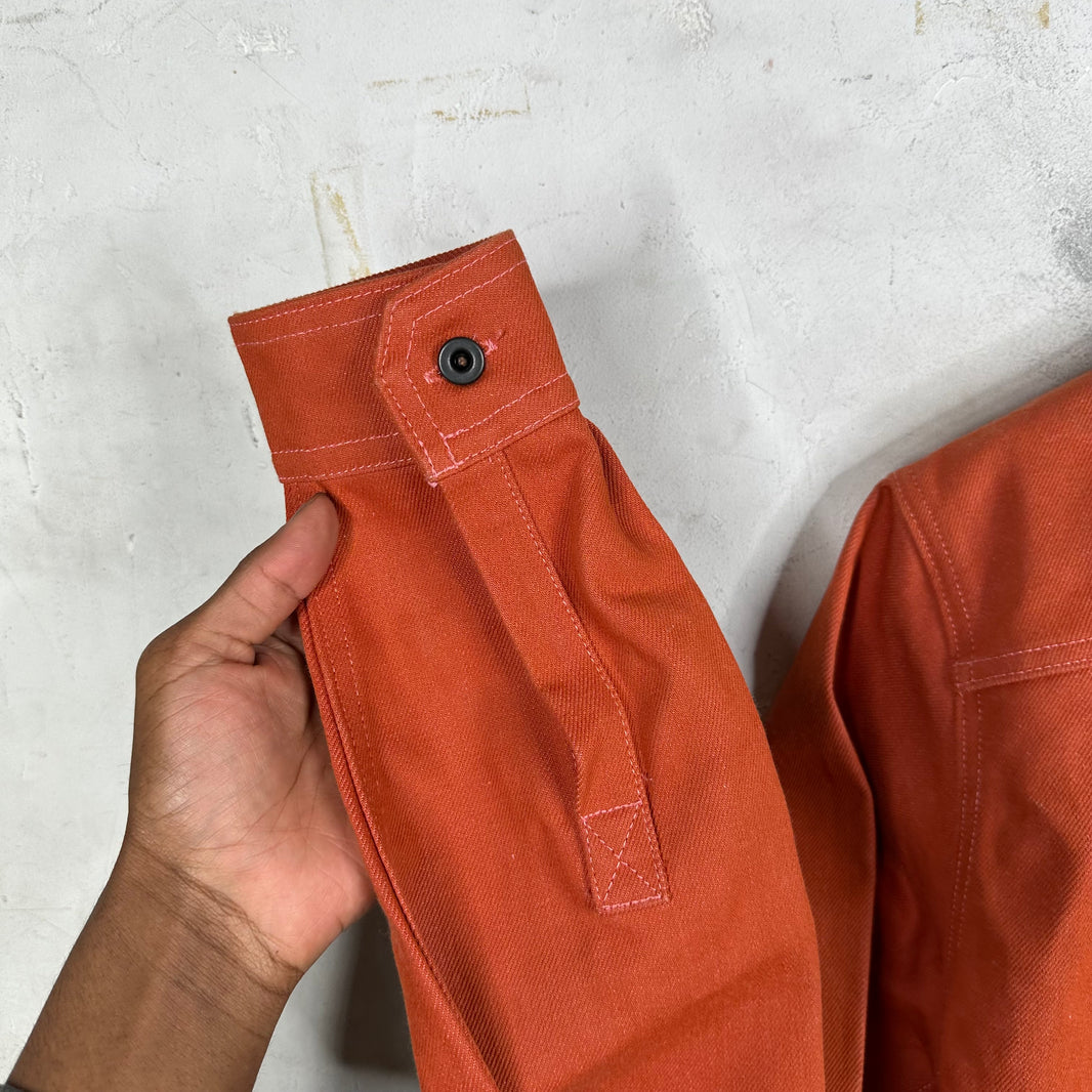 DRKSHDW Orange Denim Overshirt