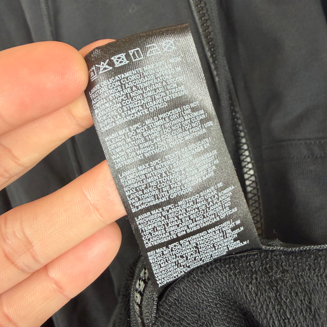 Raf Simons Patch Zip Up Hooded Poncho
