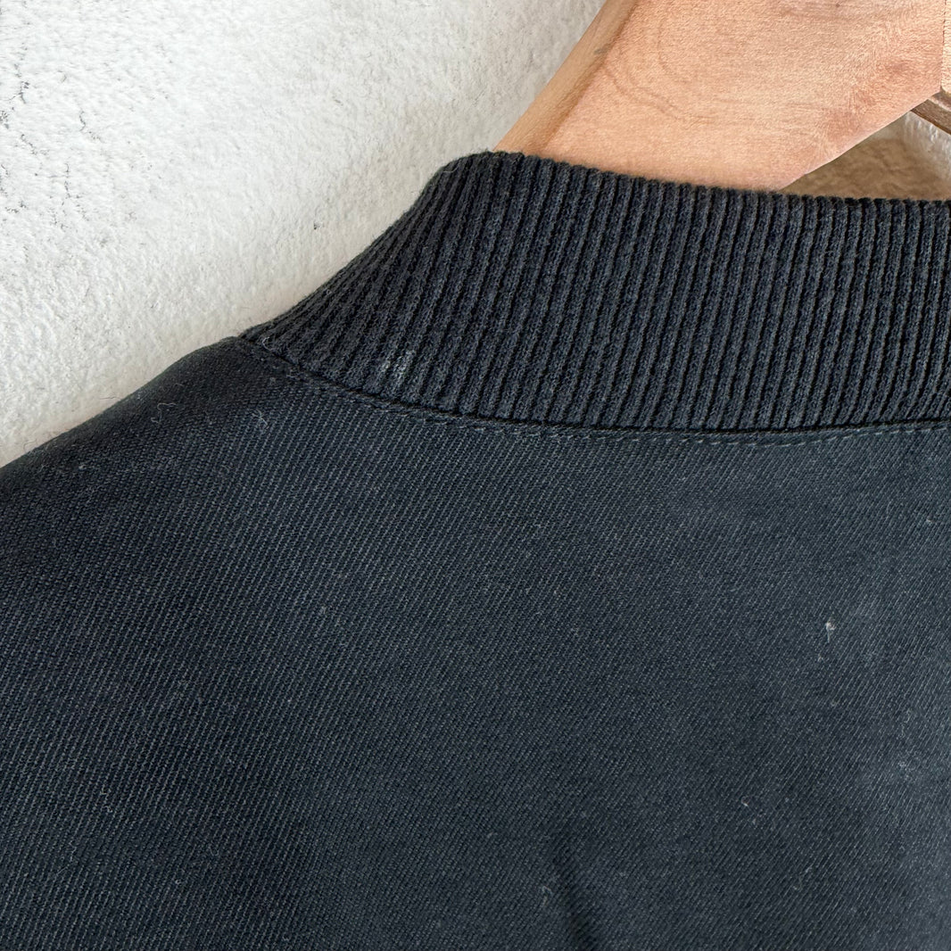 Helmut Lang Black Bomber Jacket