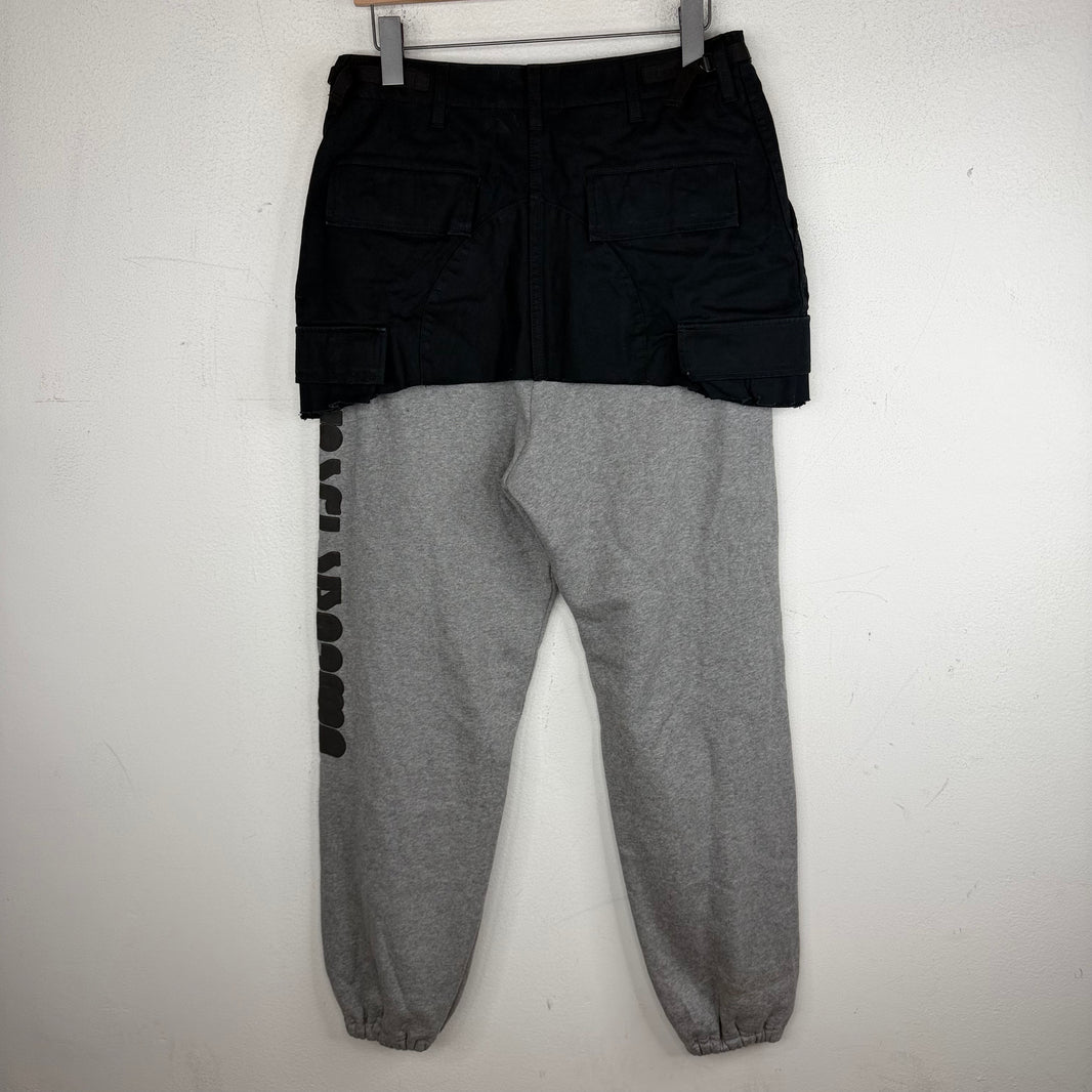 Vetements 2019 Gray Runway Hybrid Sweatpants