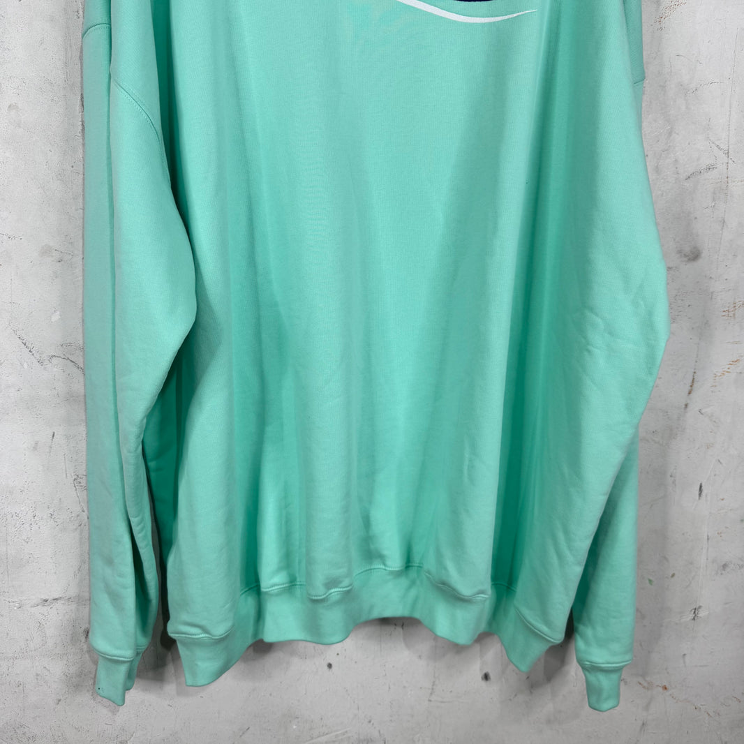 Balenciaga Embroidered Mint Campaign Hoodie