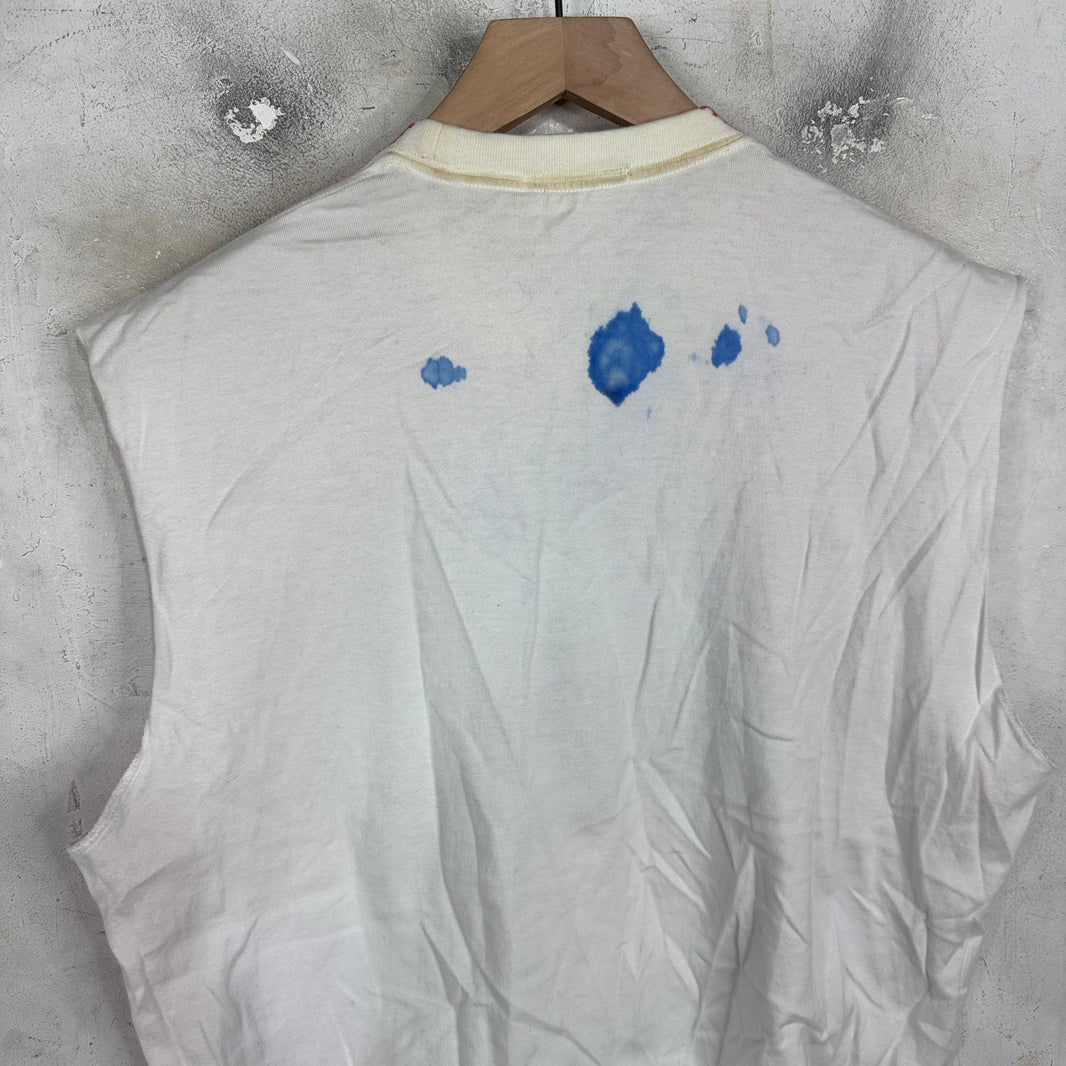 Issey Miyake Men Cyberdot Pig Tank Top