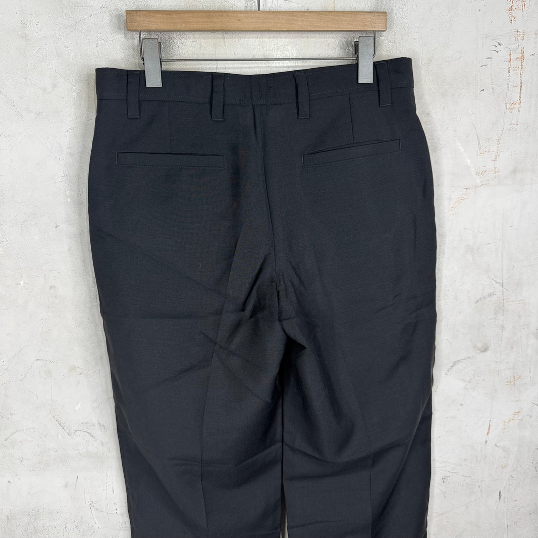 Burberry Wool Black Trousers