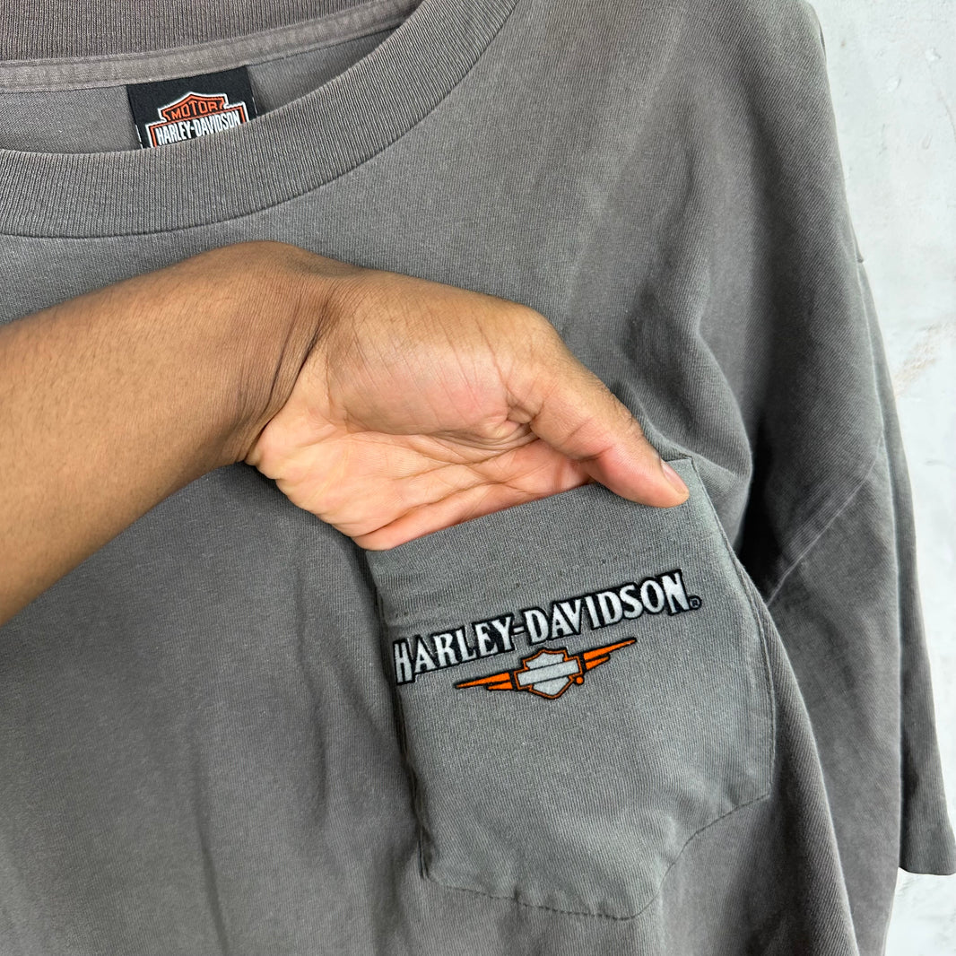 Vintage Harley Pocketed T-Shirt