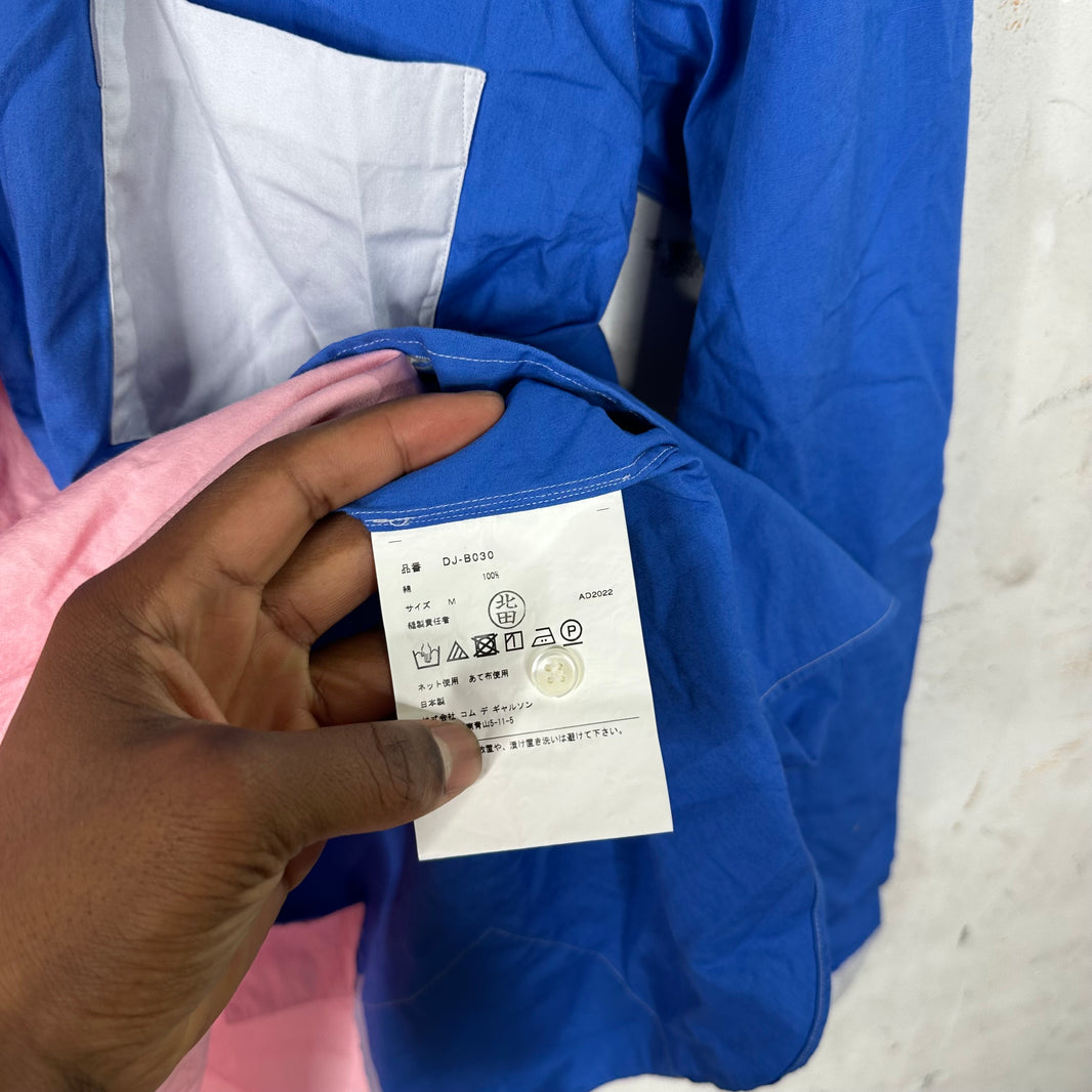 CDG Homme Deux Paneled L/S Shirt