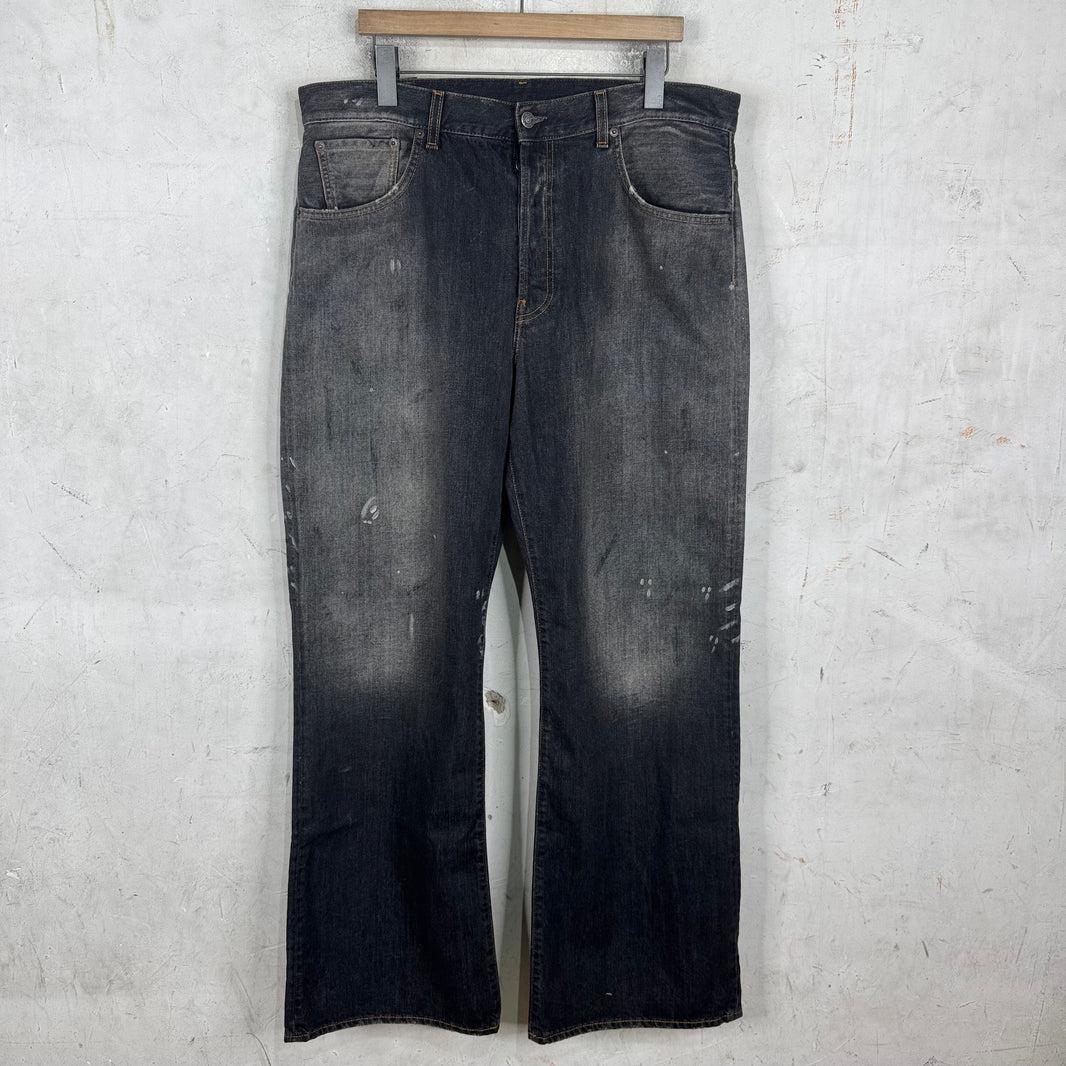 Acne Studios Trafalgar Charcoal Flared Jeans