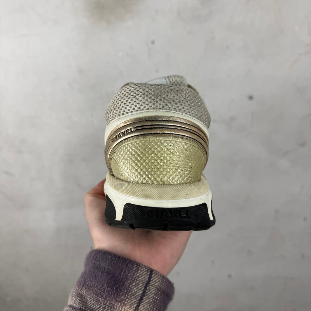 Chanel CC Runner Gold Laminate