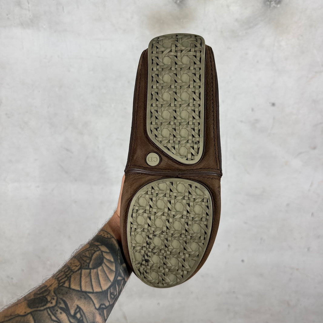 Dior Brown Roadie Shoes