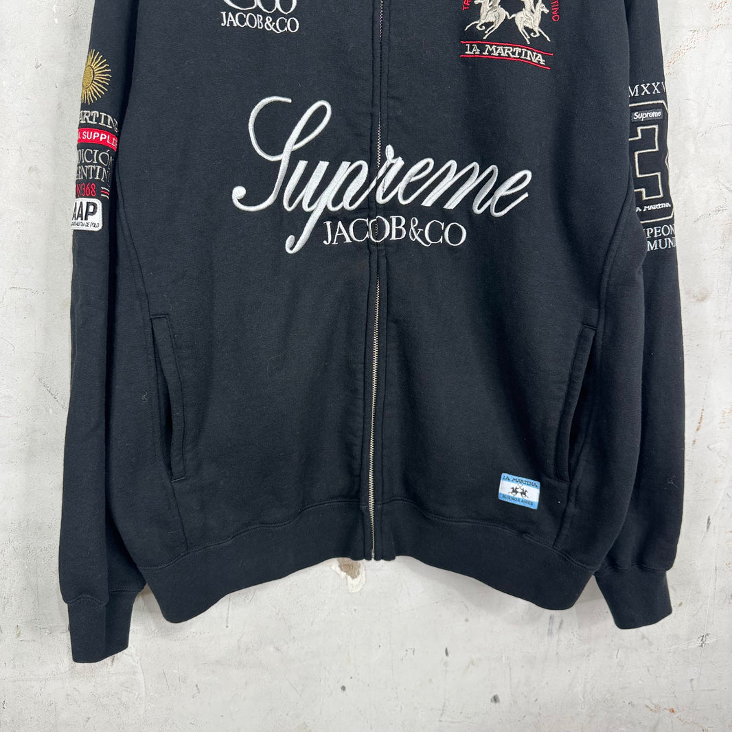 Supreme Jacob & Co Zip Up Sweatshirt