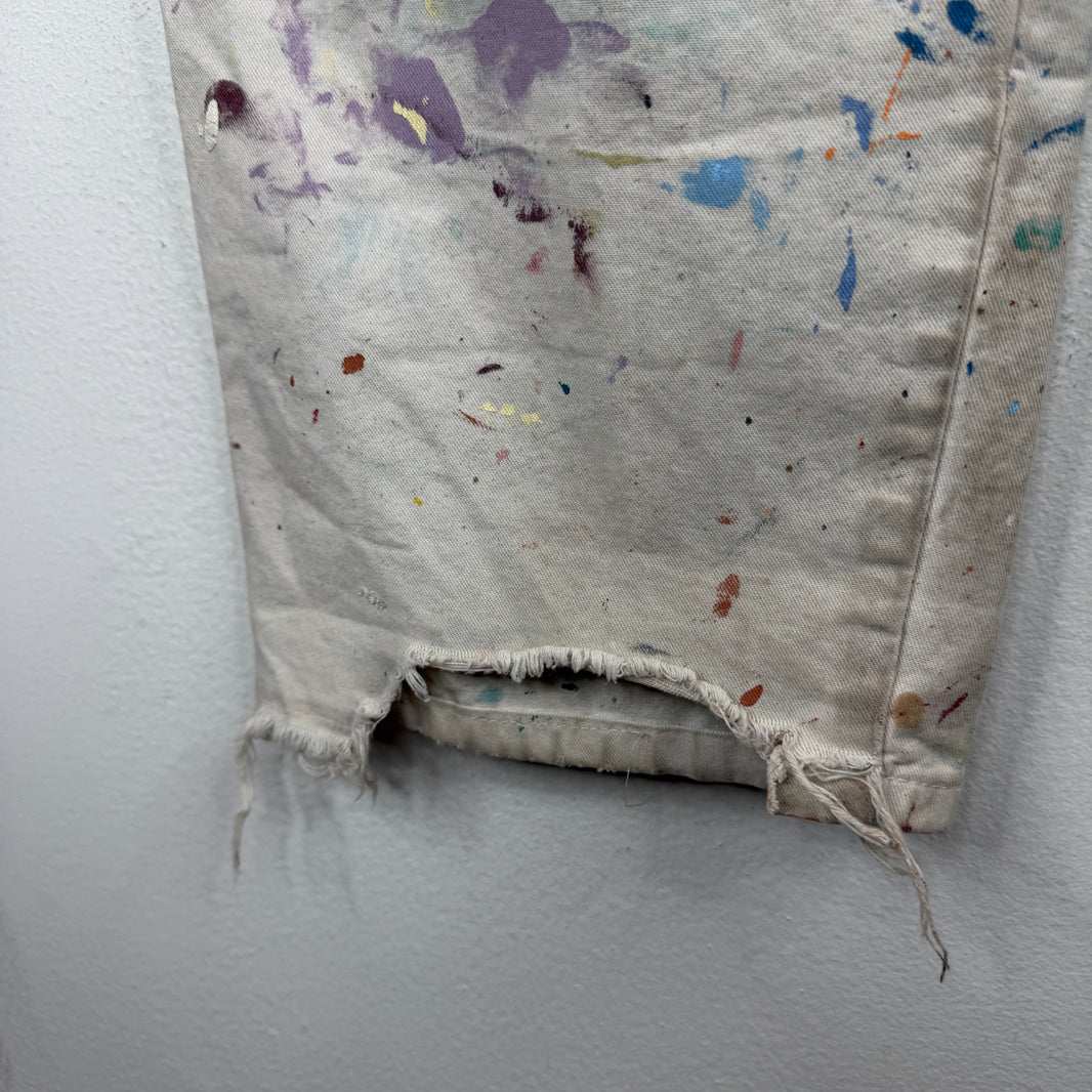 Vintage Dickies Paint Splattered Carpenter Trousers