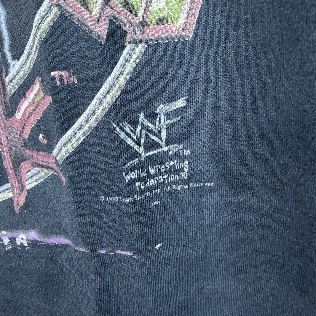 Vintage WWF The Rock Know Your Role T-Shirt